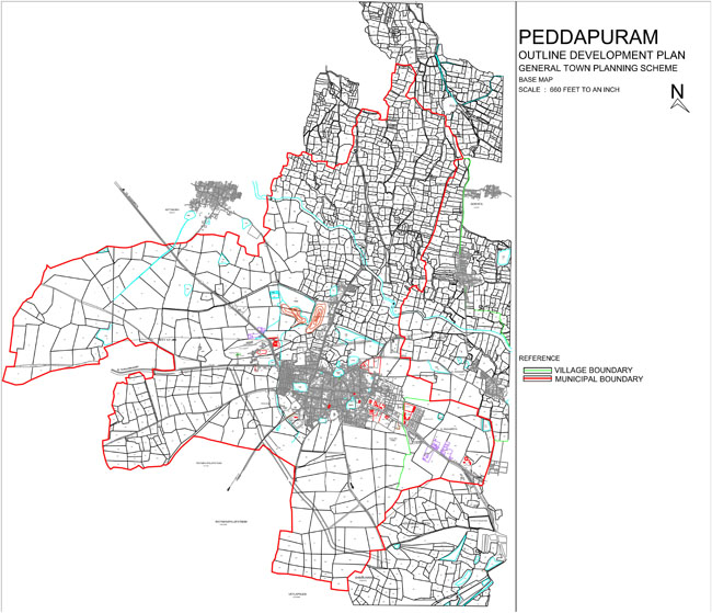 Peddapuram Base Map