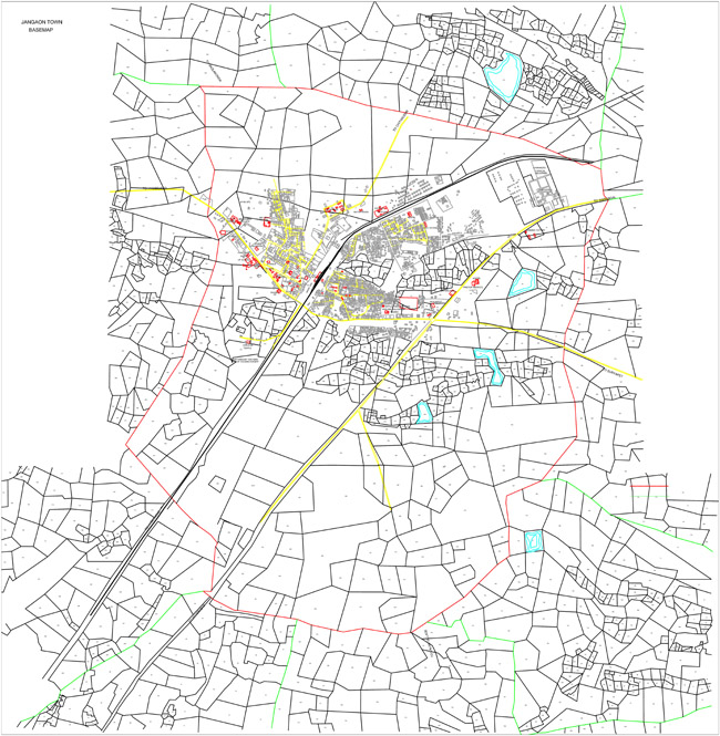 Janagaon Base Map