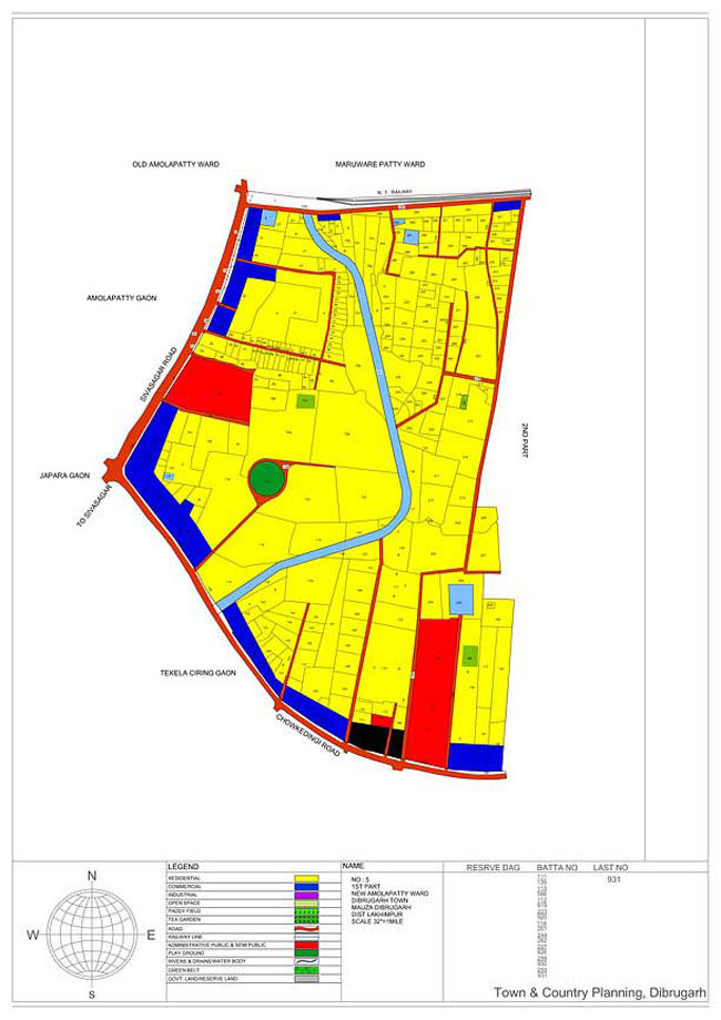 New Amolapatty Ward Portion-3 Map