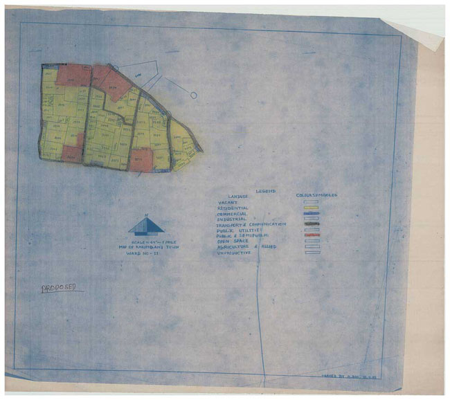Karimganj Town Land Use Map Ward-11