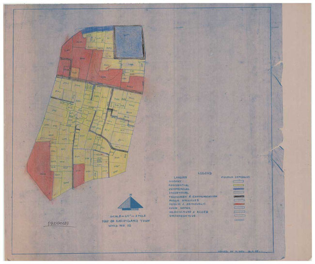 Karimganj Town Land Use Map Ward-12