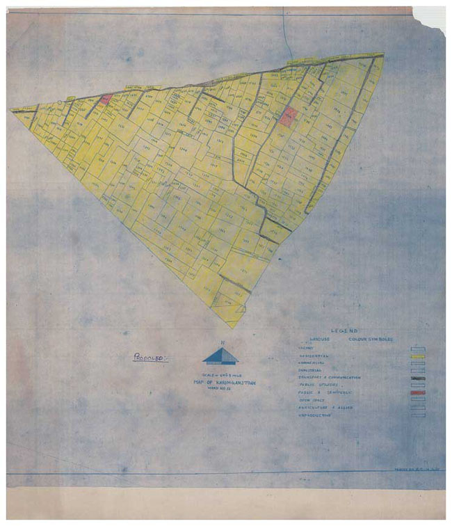 Karimganj Town Land Use Map Ward-13