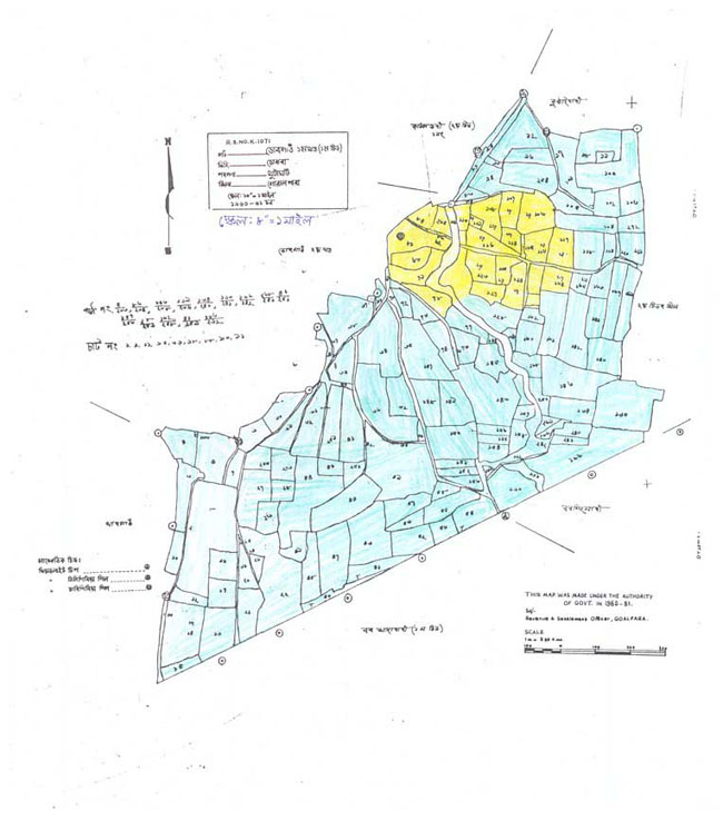Dob Gaon Block-1 Map-1