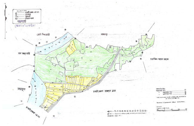 Soraikhola Block-1 Map