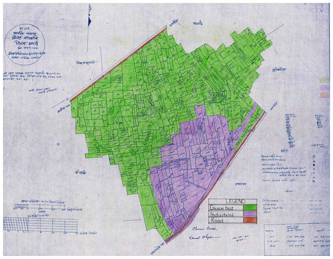Phakali Pathar Land Use Plan Map