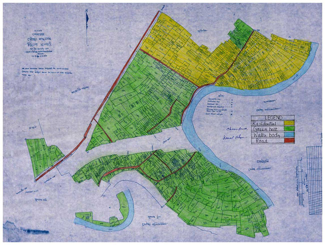 Sensua Land Use Plan Map