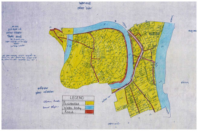 Suthoibor Gaon Land Use Plan Map