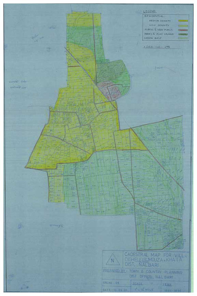 Digheli Land Use Plan Map-1