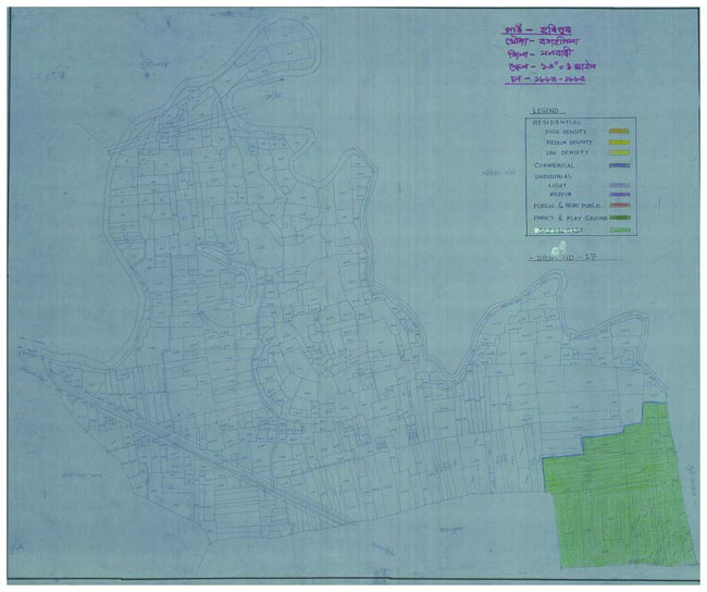 Haripur Land Use Plan Map