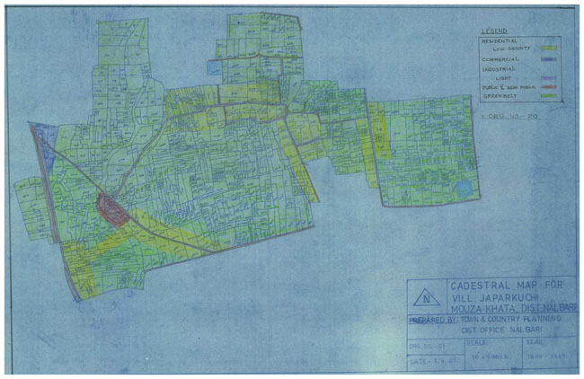 Japarkuchi Land Use Plan Map