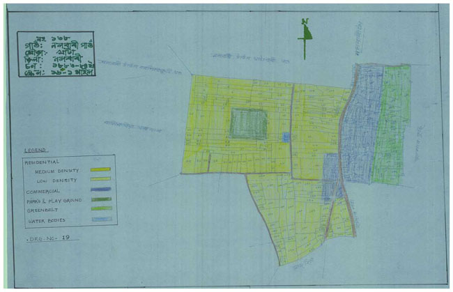 Nalbari Gaon Use Plan Map