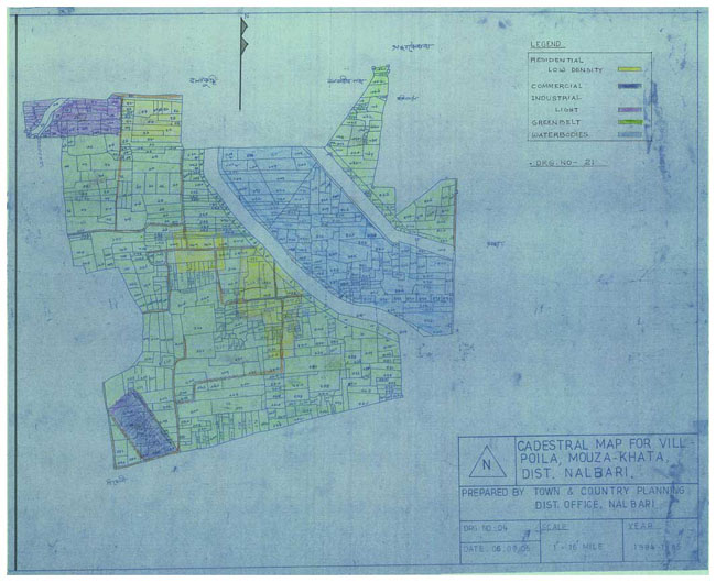 Poila Land Use Plan Map