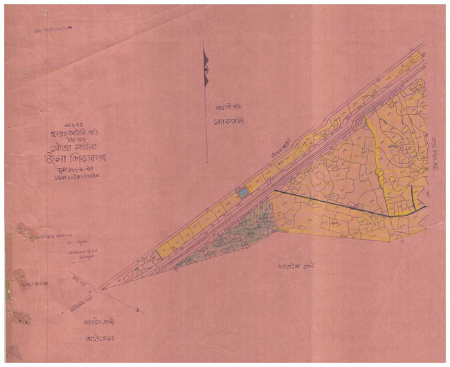 Hulangkatani Gaon Land Use Plan Map