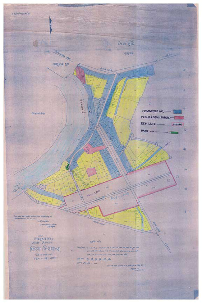 Simaluguri Land Use Plan Map