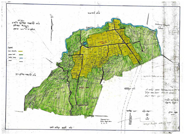 Okanimuria Bongali Gaon Map