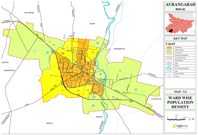 Aurangabad Population Density