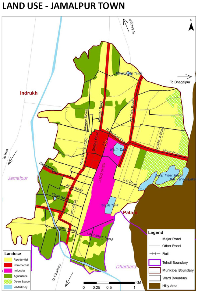Jamalpur Land Use Map