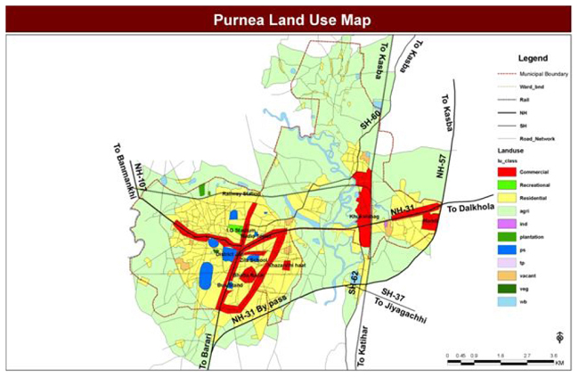 Purnia Base Map