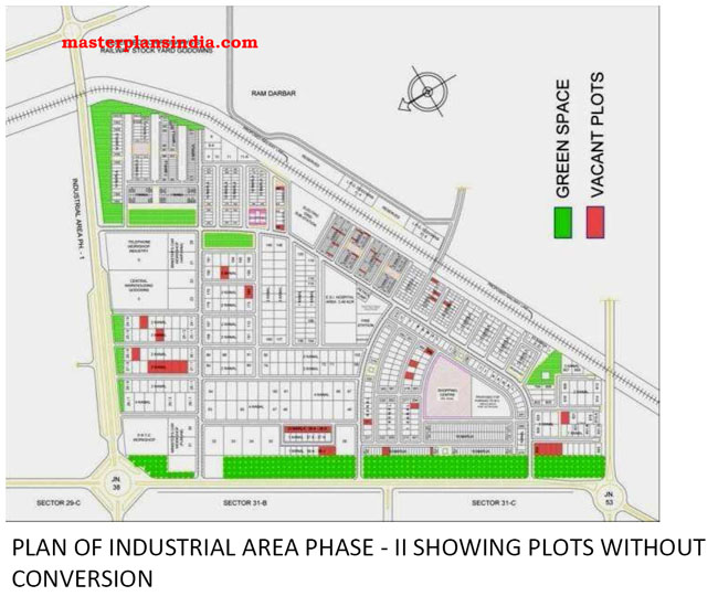 Chandigarh Industrial Area Phase-ll Plan