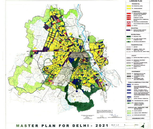 Delhi Master Plan 2021