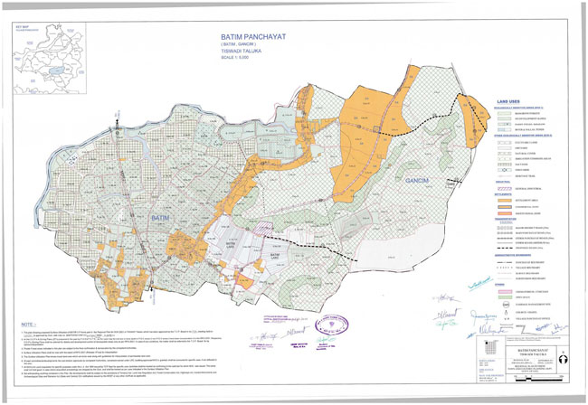 Batim Tiswadi Regional Development Plan Map