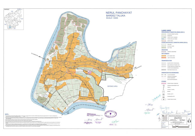 Nerul Bardez Regional Development Plan Map