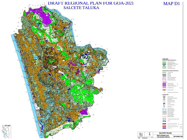 Salcette Taluka Regional Development Plan 2021 Map
