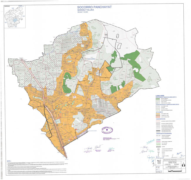 Soccorro Bardez Regional Development Plan Map