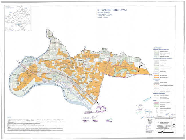 ST Andre Tiswadi Regional Development Plan Map