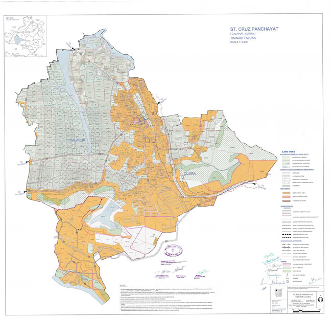 ST Cruz Tiswadi Regional Development Plan Map