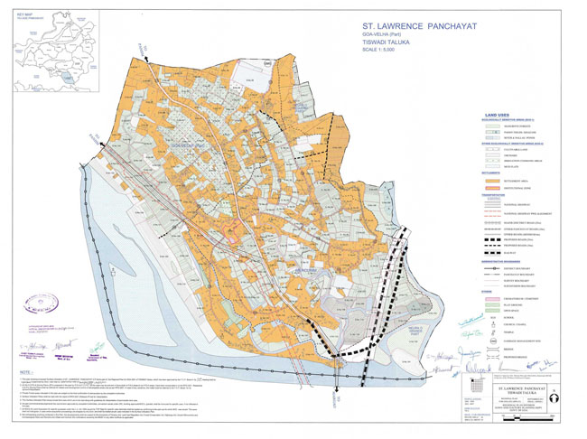 ST Lawrence Tiswadi Regional Development Plan Map