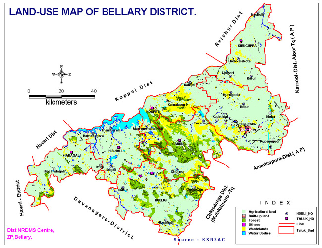 Bellary Land Use Map