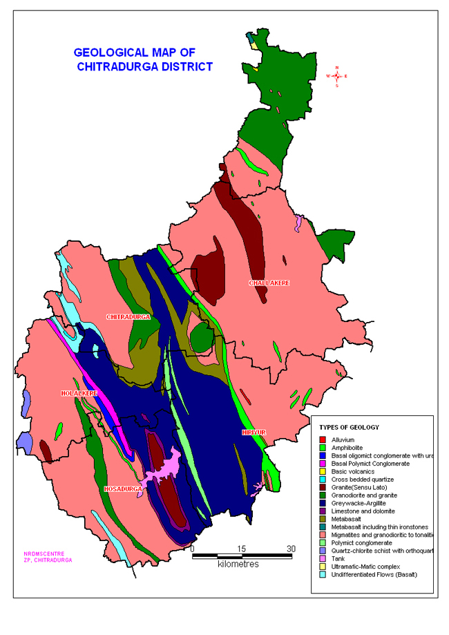 Chitradurga Geology Map