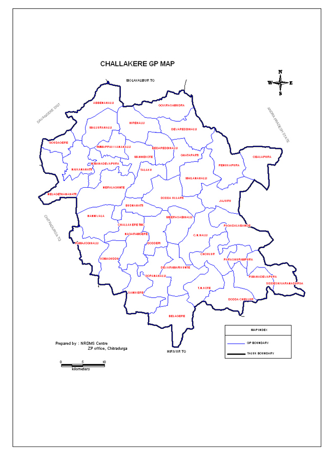 Chitradurga GP Map