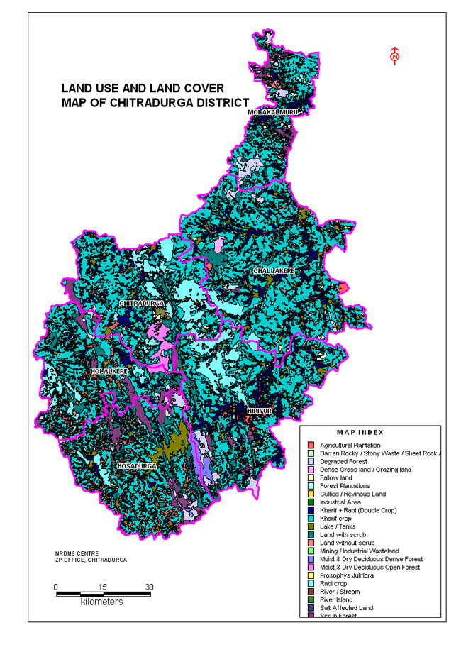 Chitradurga Land Use Map