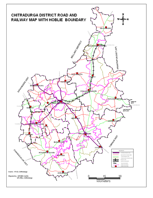 Chitradurga Road Network
