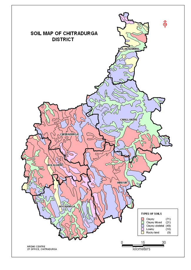 Chitradurga Soil Map