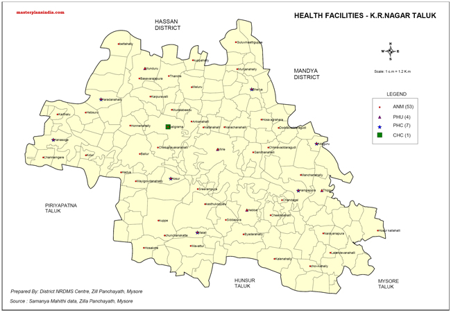 K.R. Nagar Taluk Health Facilities