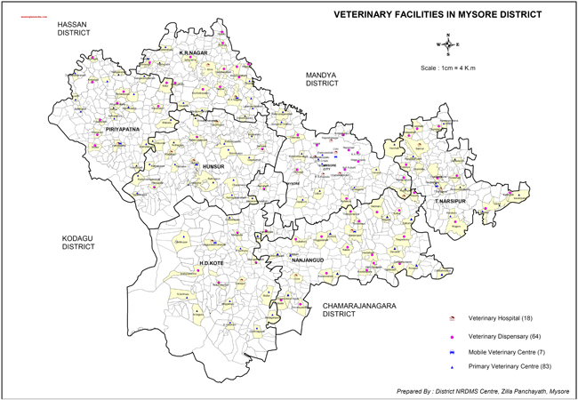 Mysore District Veterinary Facilities