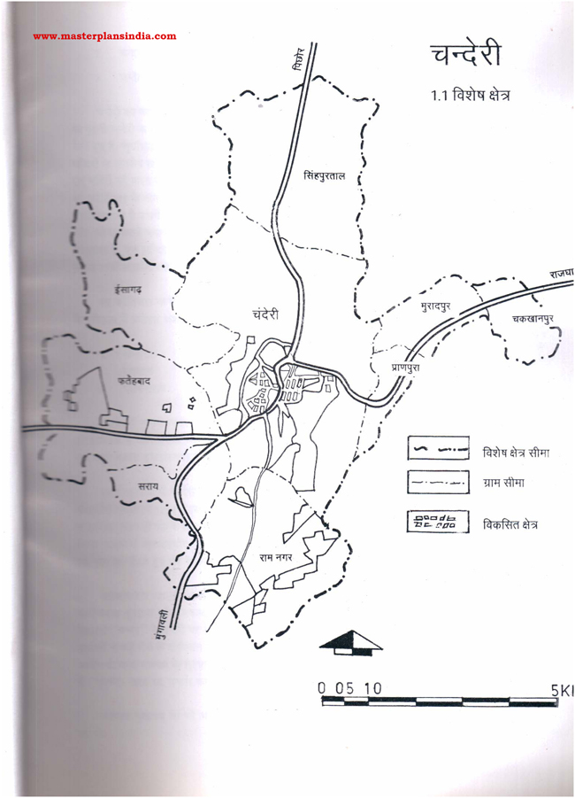 Chanderi Special Area Map