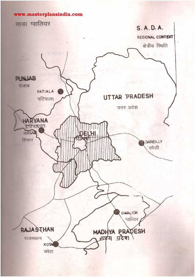 Sada Regional Context Map
