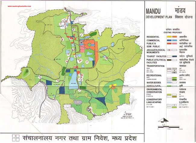 Mandav Development Plan Map