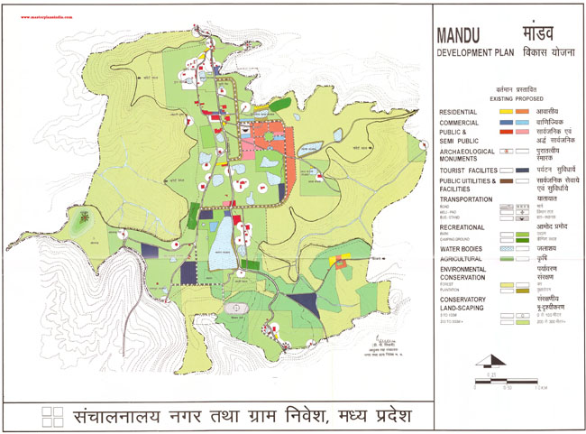 Mandav Master Development Plan Map