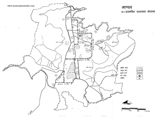 Mandav Proposed Circulation Pattern Map