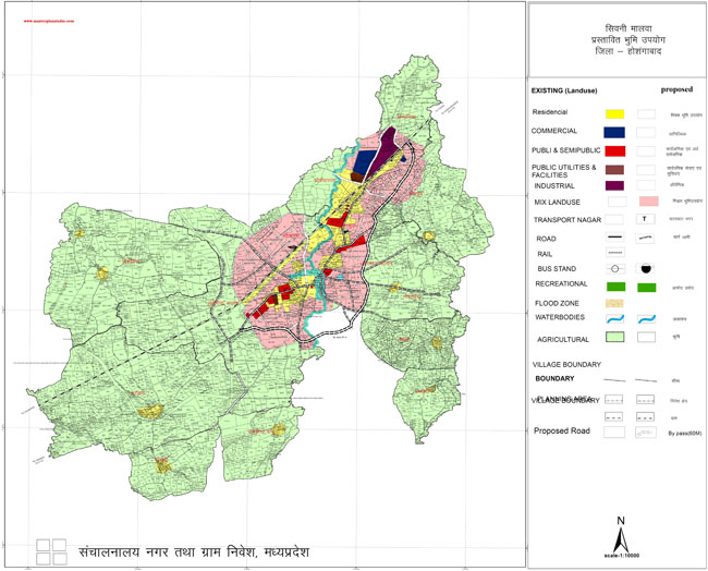 Seoni Malwa Proposed Land Use Map