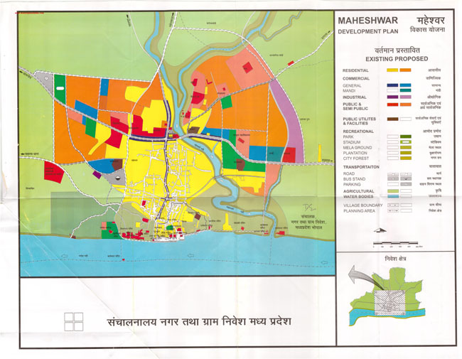 Maheshwar Master Plan Map