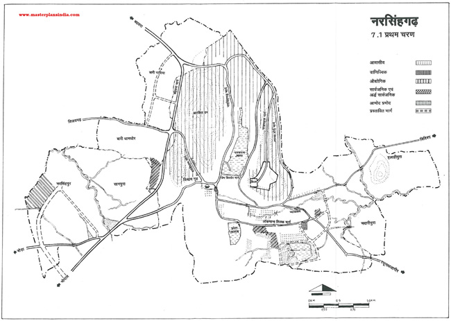 Narsinghgarh First Phase Map