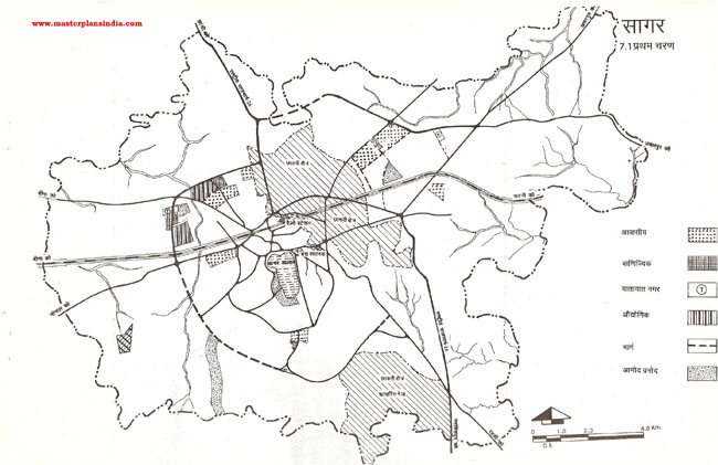 Sagar First Phase Map