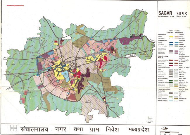 Sagar Master Plan Map