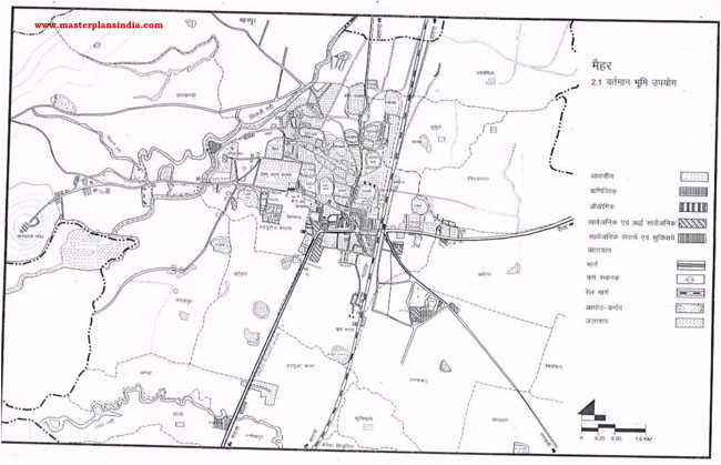 Maihar Existing Land Use Map